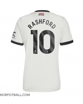 Billige Fotballdrakt Manchester United Marcus Rashford #10 Replika Tredjedrakt 2024-25 Kortermet